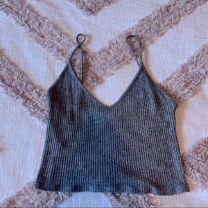 Gray tank top